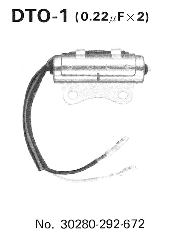 Condensador de Tourmax Honda/Kawasaki DTO-1