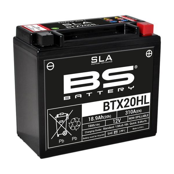 BS Battery SLA Mantenimiento de la batería -Fábrica libre de fábrica - BTX20HL
