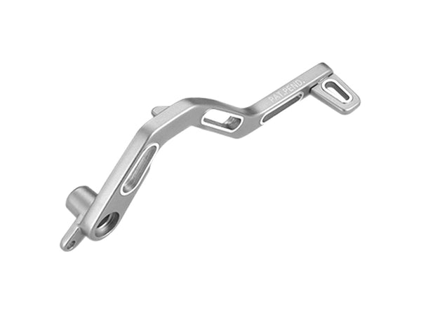 V piezas Pedal de freno Aluminio Derbi gris Ash-12-Silver