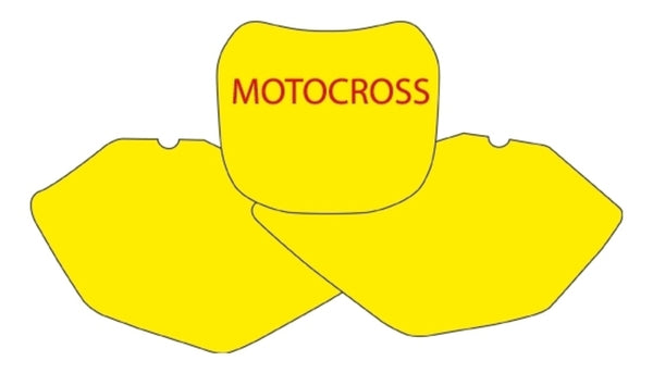 Pegatinas de placa Blackbird Blue Yamaha YZ85 3212/000007