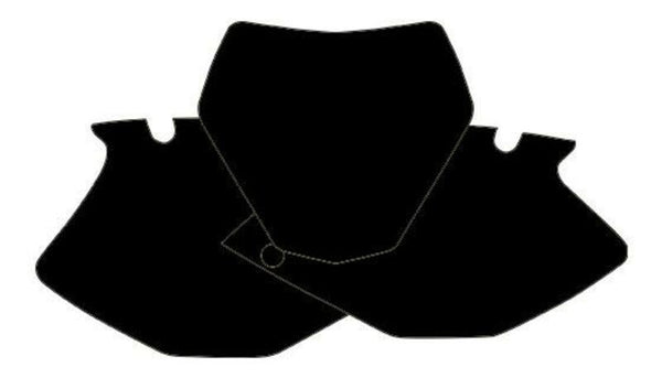 Pegatizas de placa Blackbird Black Yamaha YZF250 3219/000006