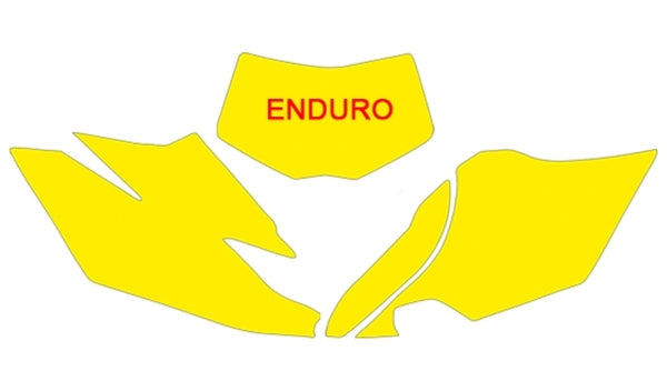 Pegatinas de placa Blackbird Yamaha WR450F 3221/000008