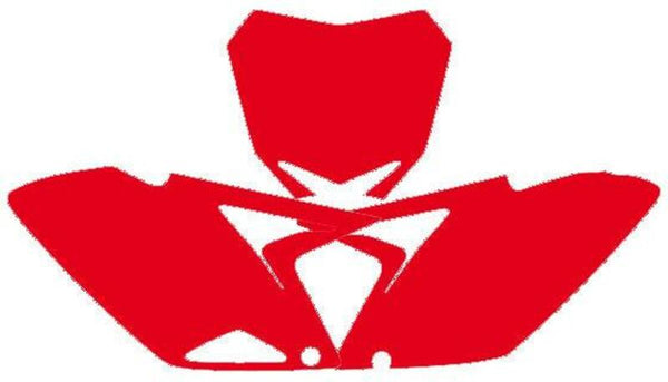 Pegatinas de placa Blackbird Red Suzuki RM-Z250 3318/000009