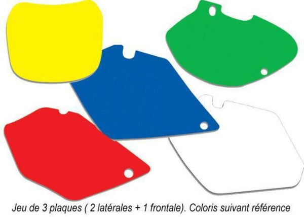 Pegatizas de placa Blackbird KTM EXC 3515/000008