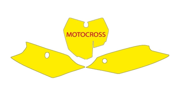 Pegatizas de placa Blackbird KTM SX/SX-F 3519/000005