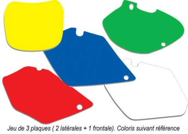 Pegatinas de placa Blackbird Té negro Husqvarna/Fe 250/450 3620/000006