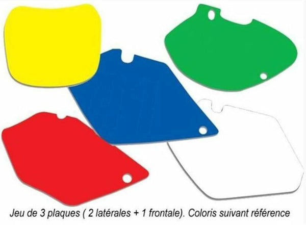 Pegatinas de placa Blackbird Blue Husqvarna 3622/000007