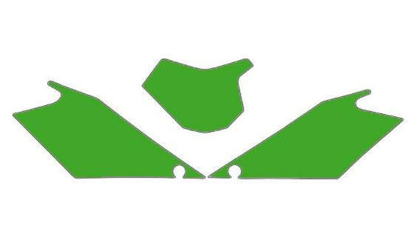 Pegatizas de placa Blackbird Gas verde EC 3905/000008