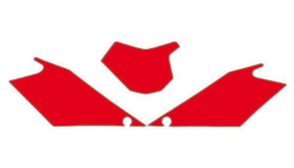 Pegatinas de placa Blackbird Gas rojo EC 3905/000009