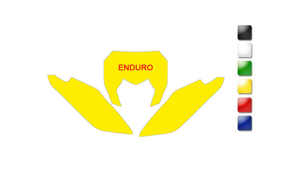 Pegatizas de placa Blackbird Sherco 3E00/000006