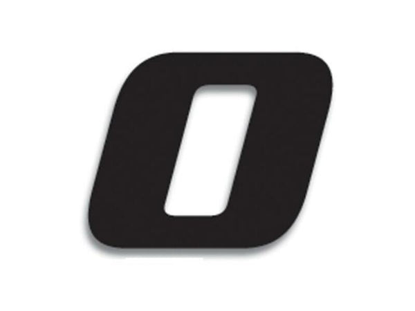 Número de carrera de Blackbird 0 20x25cm Negro 5049/20/0