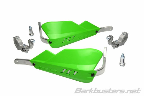 Barkbusters Jet Handguard Set Two Two Point Mount Tapered Verde Jet-002-02-Gr