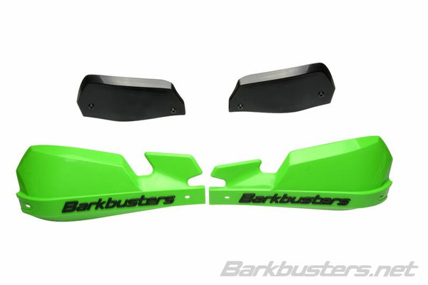 Barkbusters vps mx handguard set de plástico solo deflector verde/negro vps-003-01-gr