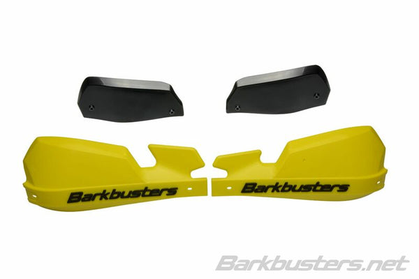 Barkbusters vps mx handguard set de plástico solo deflector amarillo/negro vps-003-01-ye