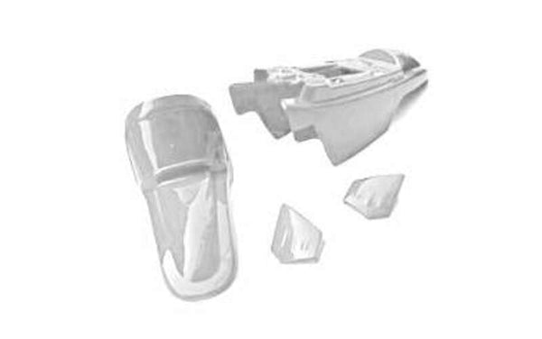 Kit de plástico de arte OE Tipo White Yamaha PW50 E366201AB