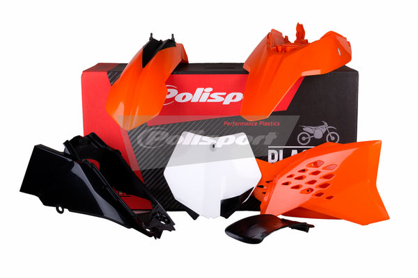 Policía Kit de plástico OEM Color (13-15) KTM SX65 90563