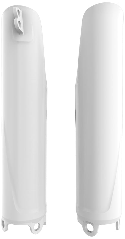 Policía Puerto Fork Guards OEM White 83519001