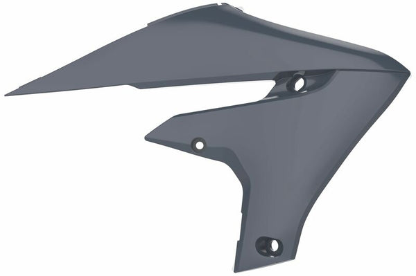 El radiador del puerto de policía cubre Nardo Gray Yamaha YZ450F 84151006