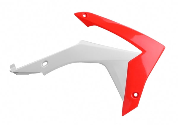 Police Gate Radiator cubre color OEM rojo/blanco Honda CRF250R/CRF450R 84171001