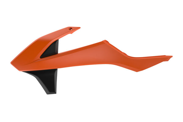 El radiador de la policía cubre el color OEM (2016) Orange/KTM 84178001