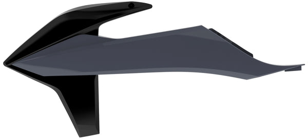 El radiador de la policía cubre Black/Nardo Gray KTM SX/SX-F 8422100008