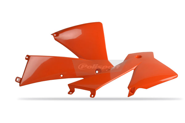 El radiador de la policía cubre naranja KTM 8424000002