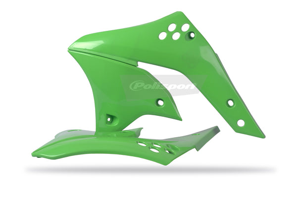 Police Gate Radiator cubre verde Kawasaki KX250F 8426200006