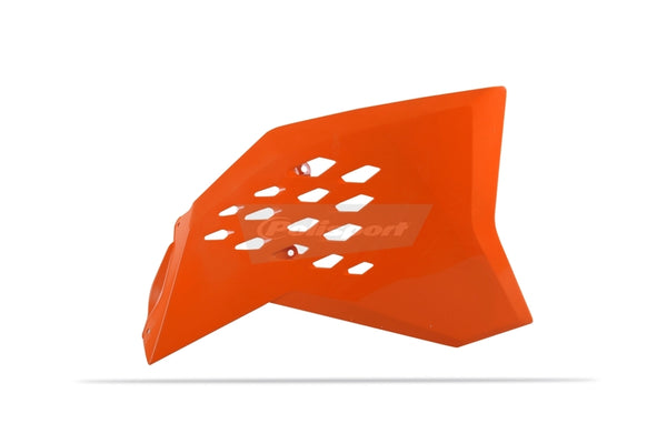 Police Gate Radiator cubre OrangeKtm 84282002