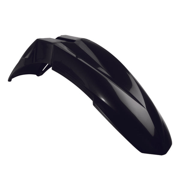 Policía Port Supermotard Front Fender Negro 85621007