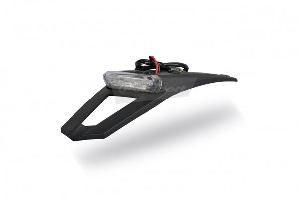 Puerto de policía Extensión de guardabarros trasero negro con luz LED 85695001