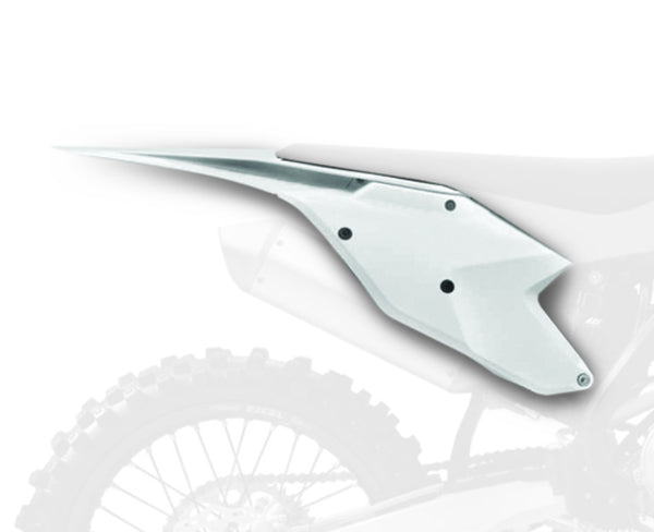 Police gate Rear Fender White KTM 85959002