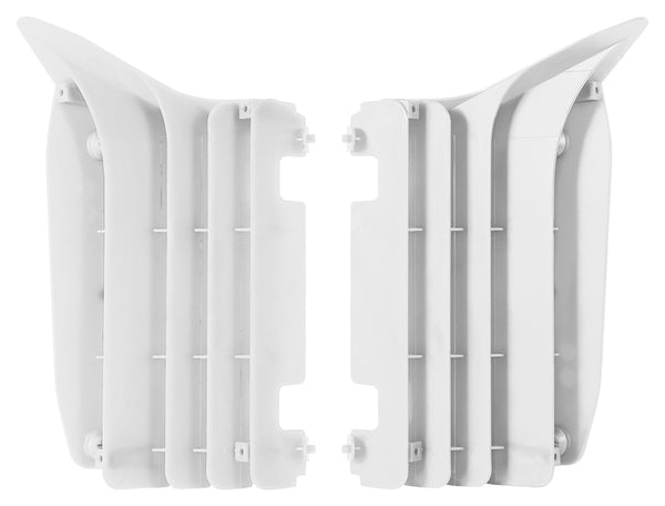 Policeport Radiator Louvers White Yamaha YZ125/250 89855002