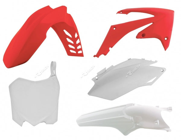 Racetech Kit de plástico OEM Color rojo/blanco Honda CRF250R/450R R-Kitcrf-OEM-516