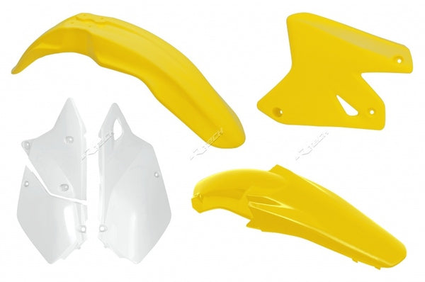Racetech Kit de plástico OEM color amarillo/blanco Suzuki DR-Z400 R-Kitdrz-OEM-411