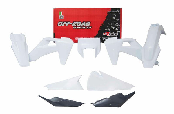 Racetech Kit de plástico White/Anthracite Grey Husqvarna TE/Fe R-Kitsq-OEM-520
