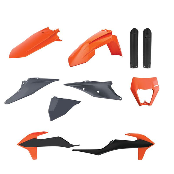 Kit de plástico de puerto de policía Color OEM KTM 91040