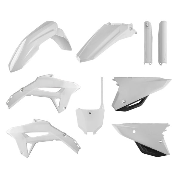 Kit de plástico de puerto de policía White Honda CRF450R 91055