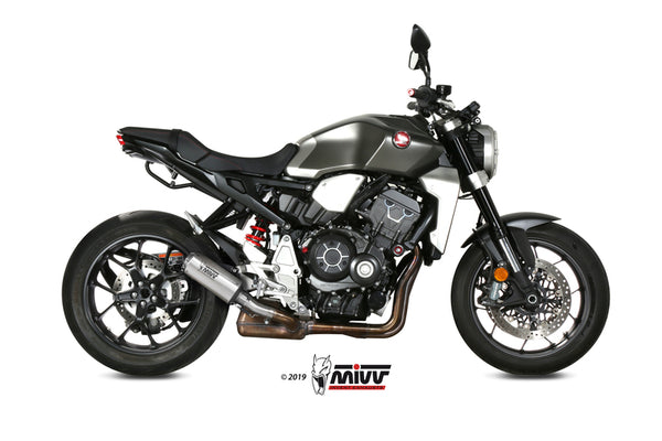 MIVV MK3 Silencer Acero inoxidable/Capa de extremo de acero inoxidable Honda CB1000R H.068.LM3X
