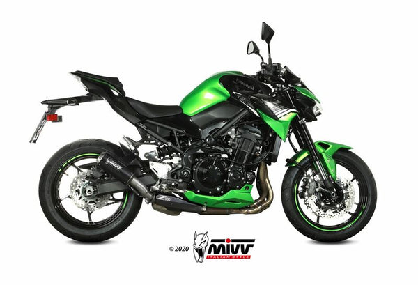 Capa final de acero de acero/acero inoxidable MIVV MK3 Kawasaki Z900 K.052.LM3B