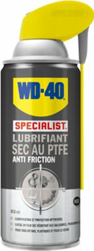 WD-40 Specialist® Anti-Friction Dry PTFE lubricante-spray 400ml 33394