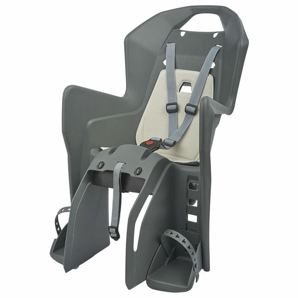 Policía Koolah CFS Tarea trasera de asiento de bicicleta para niños Montaje - gris carbón/crema 8631500013