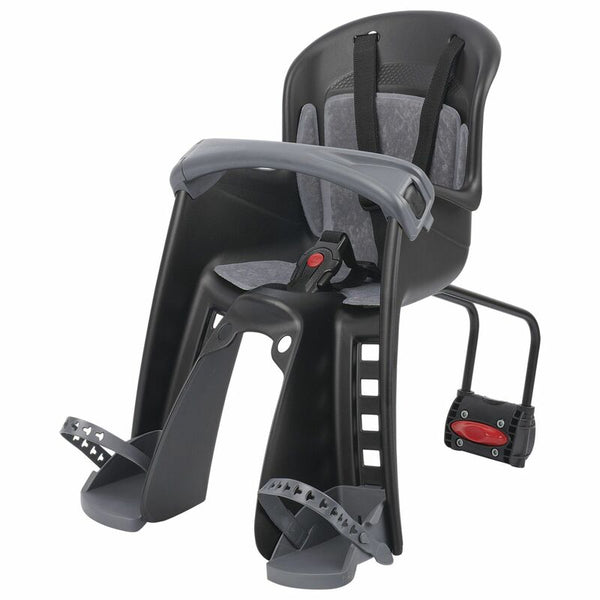Policía Bilby Junior FF Front Child Bike Asiento Montaje del asiento - Negro/gris oscuro 86328007