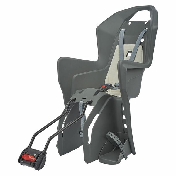 Policía Koolah 29 "Montaje del marco del asiento de bicicleta infantil trasera - gris de carbón/crema 8631400029