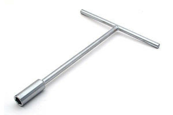 Bihr T-Handle Socket Key 10mm Satin Chromel35-228