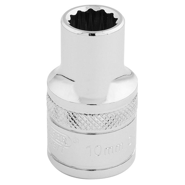 Draper 1/2 12 puntos Hi-Torq® 10 mm Socket 33093.0