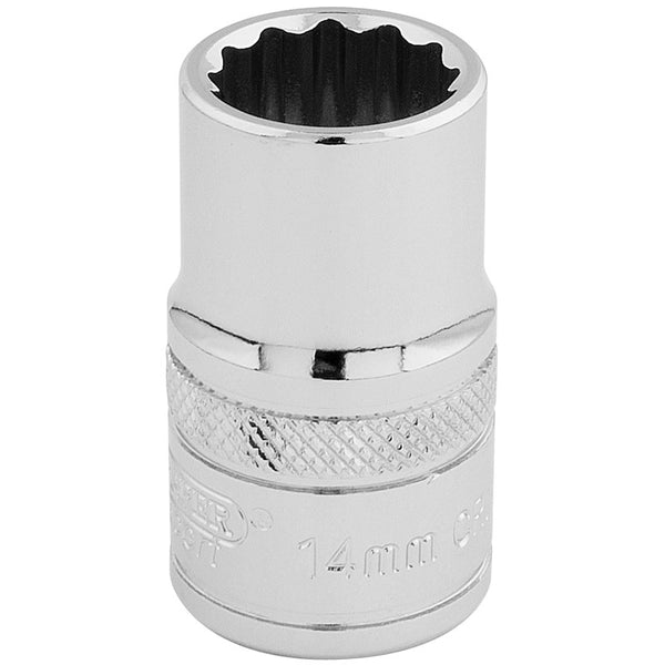 Draper 1/2 12 puntos Hi-Torq® 14 mm Socket 33125.0