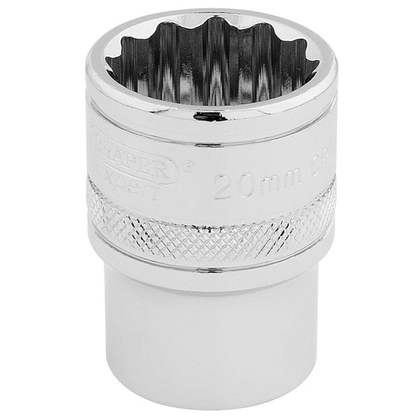 Draper 1/2 12 puntos Hi-Torq® 20 mm Socket 33289.0