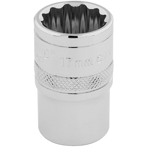Draper 1/2 12 puntos Hi-Torq® 17 mm Socket 33167.0
