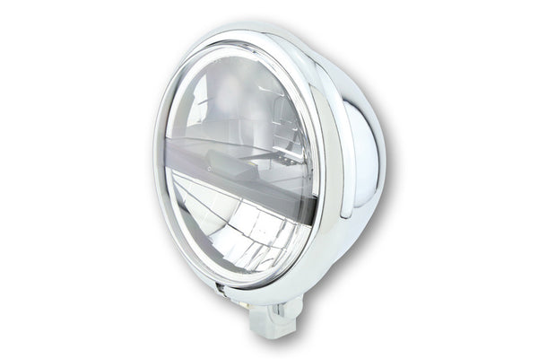 Highsider 5 3/4 "Faros LED de estilo Bates tipo 5, aprobado por E