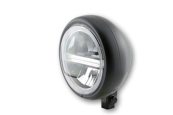 Highsider 5 3/4 "LED PECOS Type6 con TFL, Black Matt 223-221